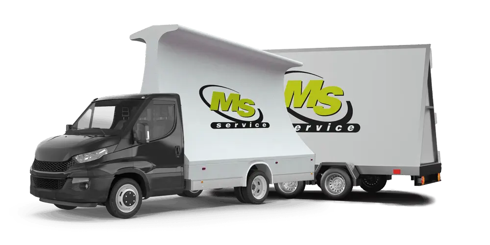 Camion vela MS Service a Monza
